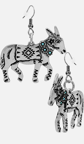 Donkey Earrings