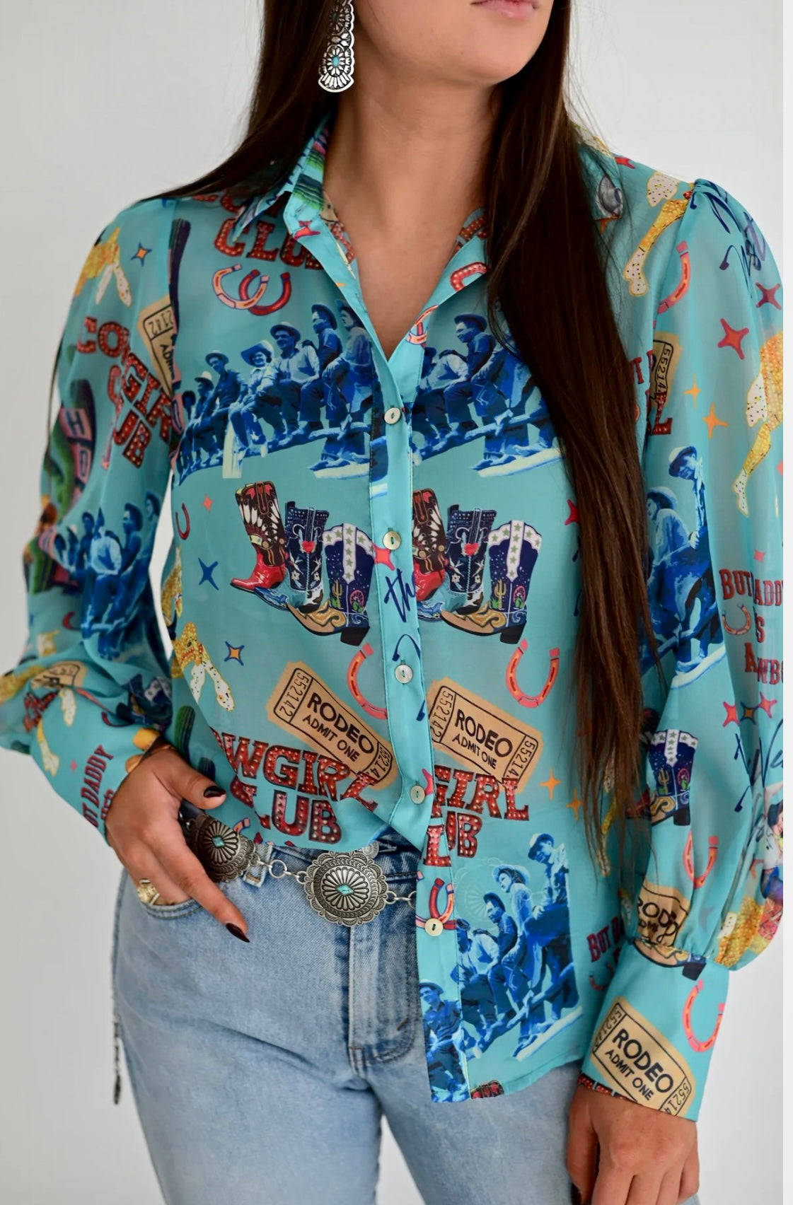 The Clementine Cowgirl Blouse