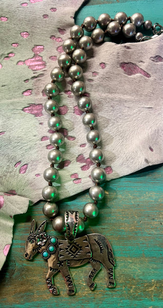 Donkey Necklace