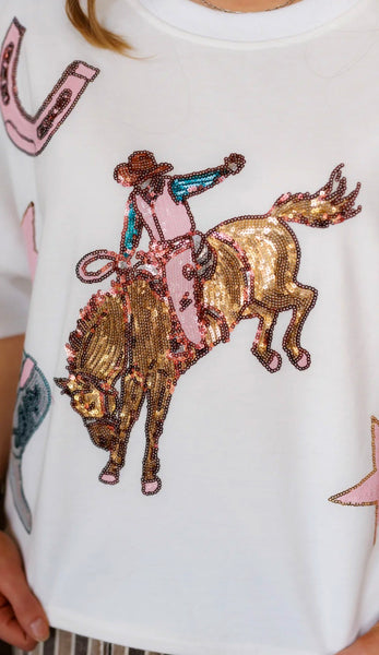The Western Glam Top