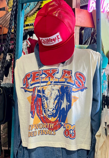 Texas Ft Worth Rodeo Muscle Tank