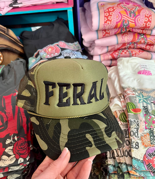 Camo Feral Cap
