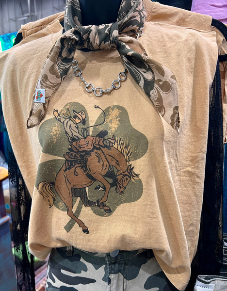 Lucky Bronc Muscle Tank