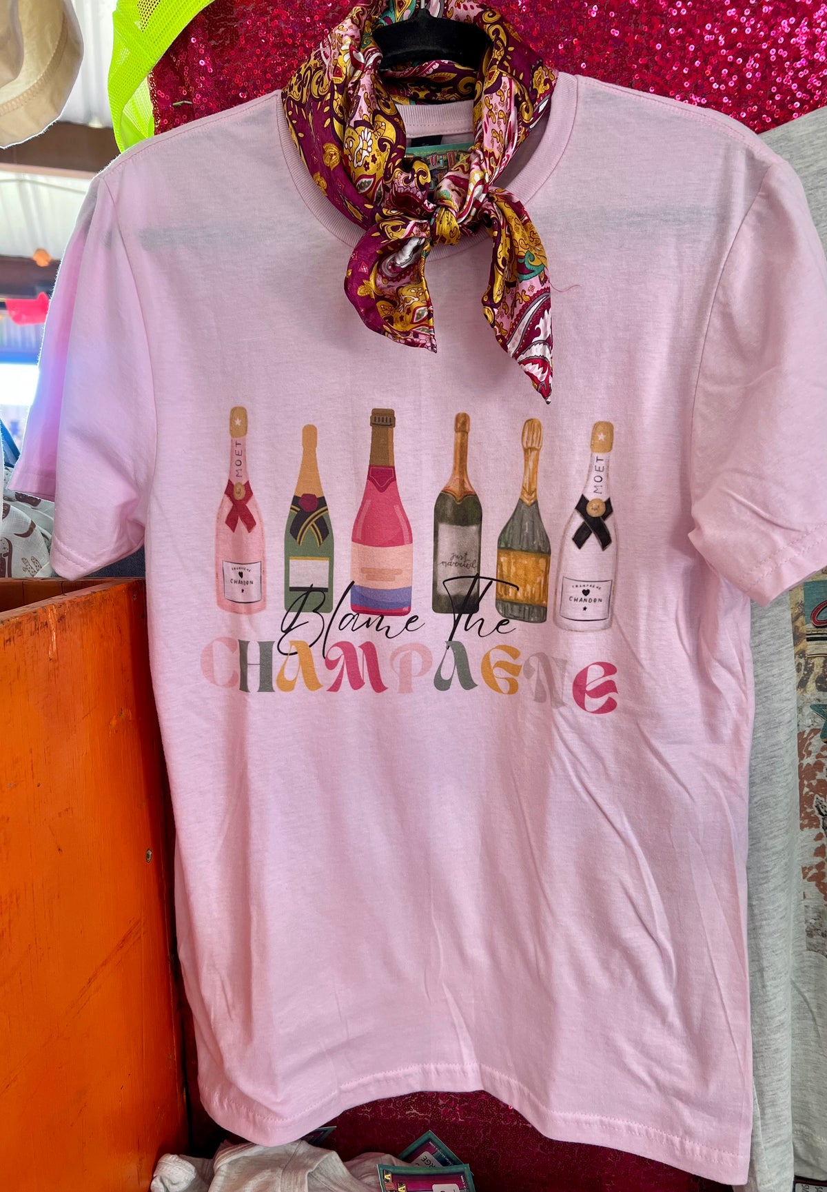 Blame the Champagne Tee