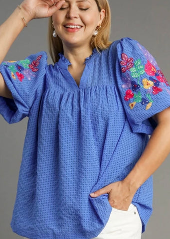 The Shiloh Embroidery Top