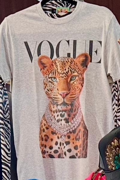 Vogue Cheetah Tee