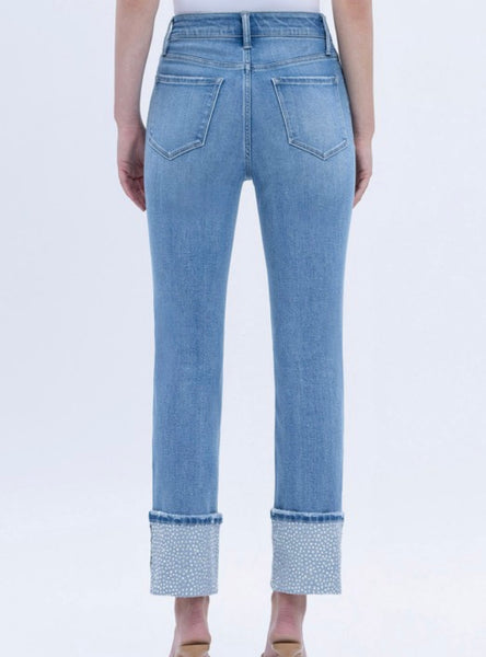Bling Cuff Jeans