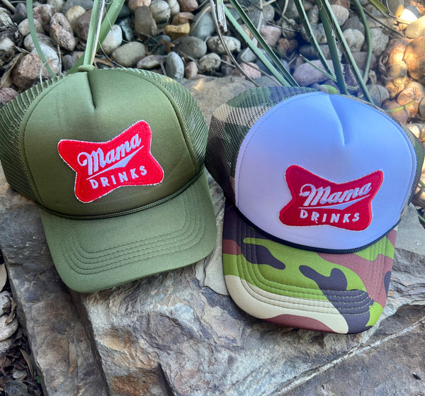 Mama Drinks Cap