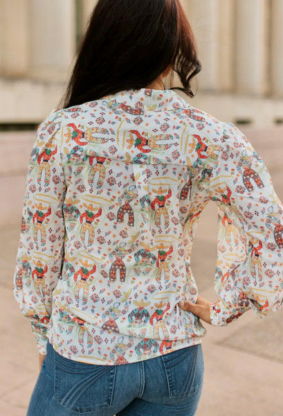 Roping Cowboy Shirt