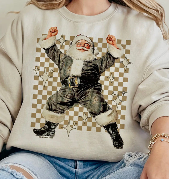 Camo Santa Sweatshirt