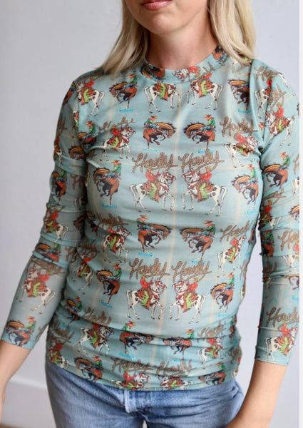 Howdy Mesh Top