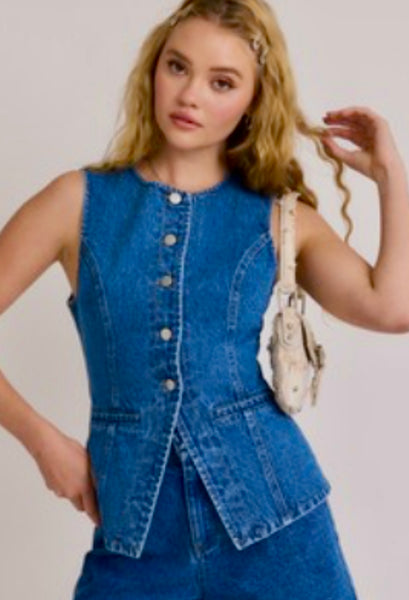 Denim Vest