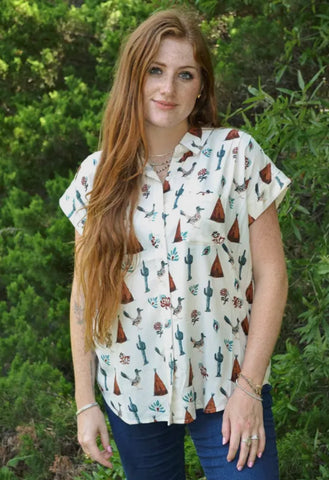 Boot Scootin' Blouse