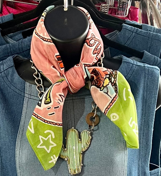 Saddle Up Cowgirl Shorty Scarf