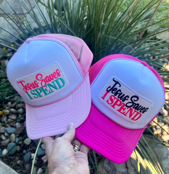 Jesus Saves I Spend Cap