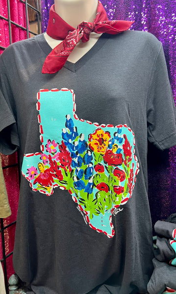 Texas Bluebonnet Tee