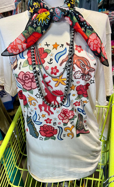 Ranch Rose Tee