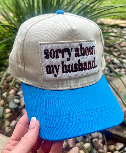 Sorry About my Husband Cap