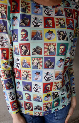 Vintage Cowboy Tie Shirt
