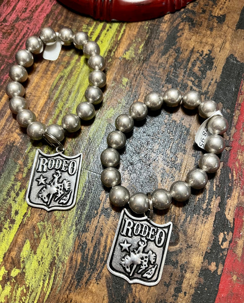 Rodeo Pendant Stretch Bracelet