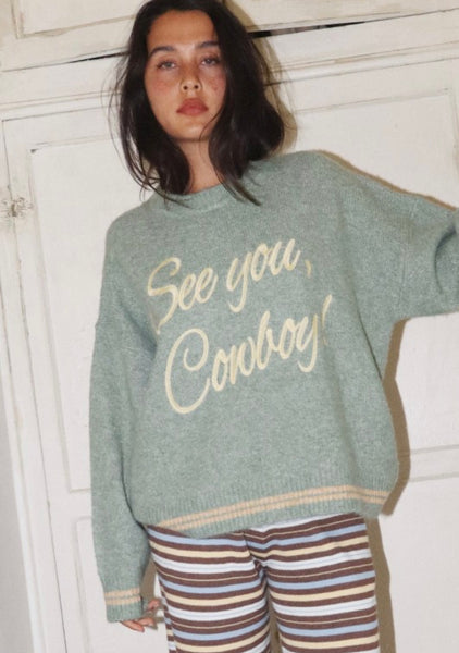See You Cowboy Sweater