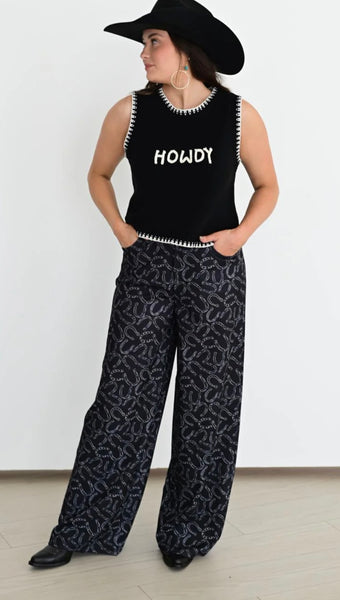 Horseshoe Trouser Pants