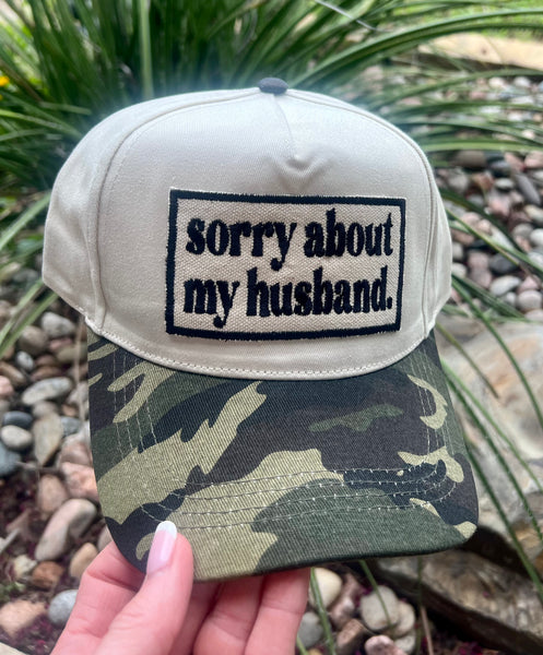 Sorry About my Husband Cap