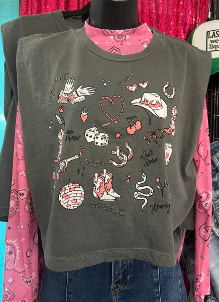 Western Things Muscle Tank