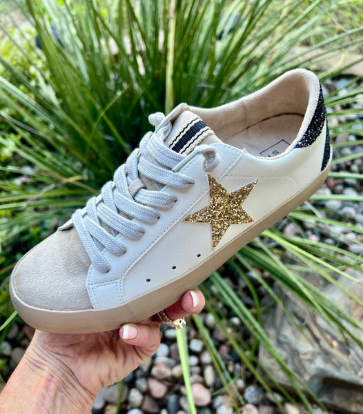 ShuShop Gold Star Sneakers