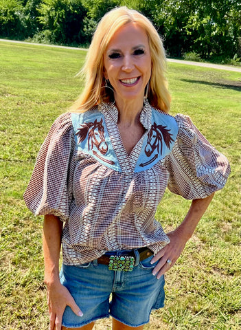 Boot Scootin' Blouse