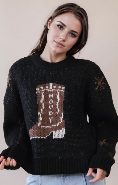 The Bailey Boot Sweater