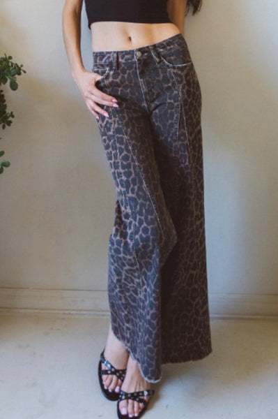Lyla Leopard Jeans