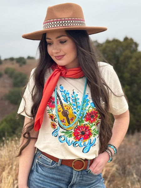Howdy Bluebonnet Tee