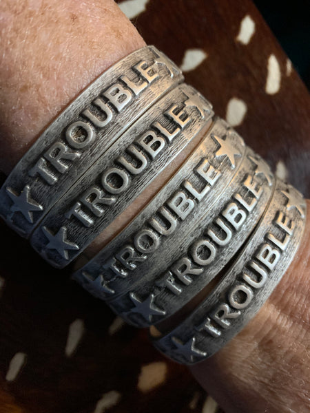 Trouble Bangle Bracelet