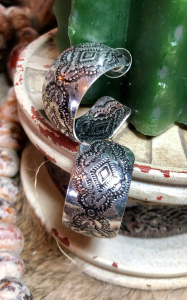 Silver Hoop Earrings