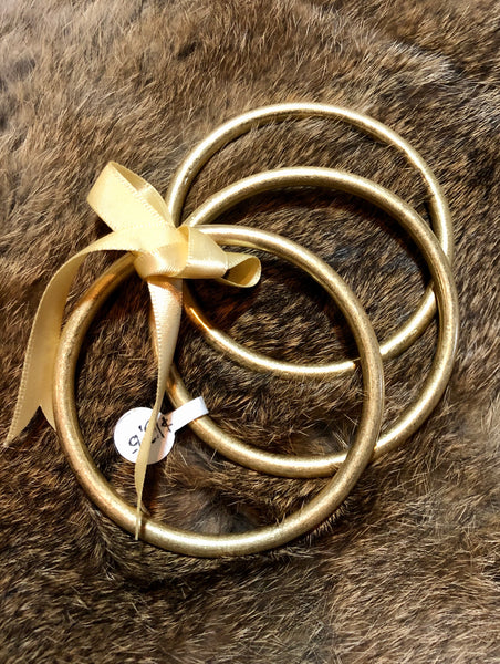 Gold Bangle Bracelet Set