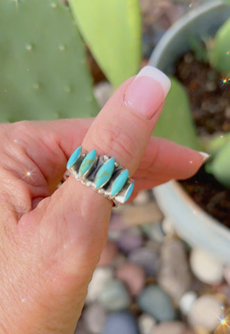 Marquis Turquoise Ring