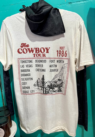 Cowboy Collage Tee