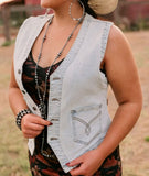 The Perfect Denim Vest