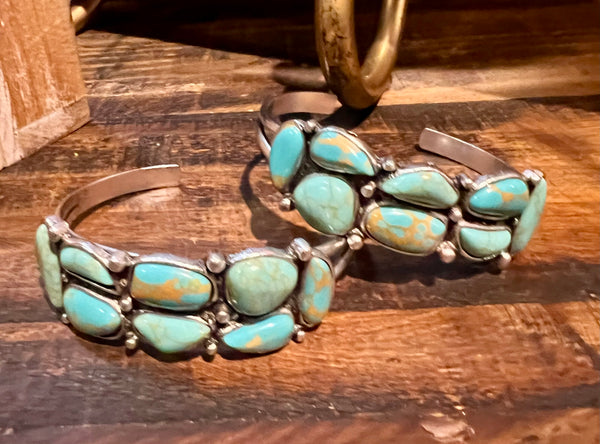 The Carley Cluster Cuff Bracelet