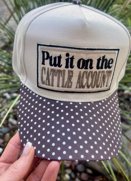 Cattle Account Cap