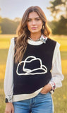 Hat Sweater Vest