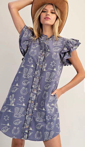 Vintage Cowgirl Top