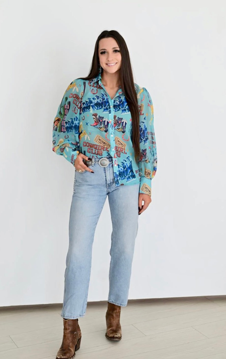 The Clementine Cowgirl Blouse
