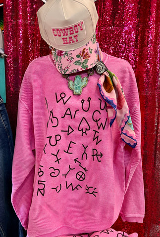 Pink Brands Corded Pullover