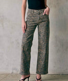 Hidden Tiger Print Jeans