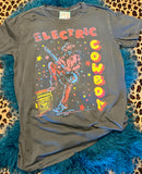 Electric Cowboy Distressed Tee
