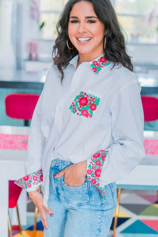 The Tilly Embroidery Shirt