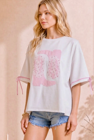 Leopard Mesh Top