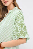 The Gretchen Gingham Top